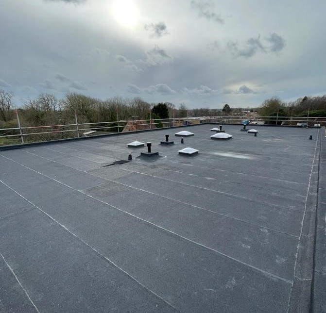Rotary House roofing project